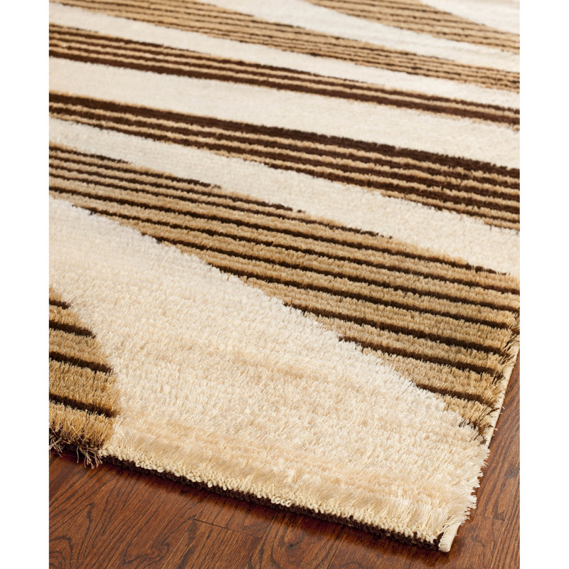 Tapis à poils longs Illinois, Rectangle 4 pi x 6 pi