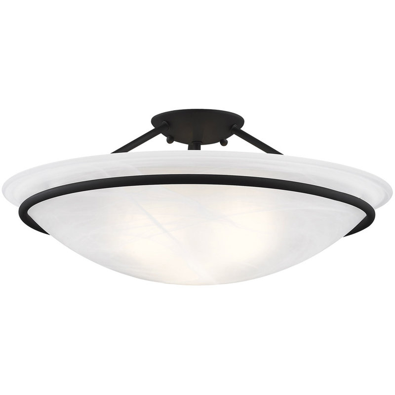 Flush Mount, Black