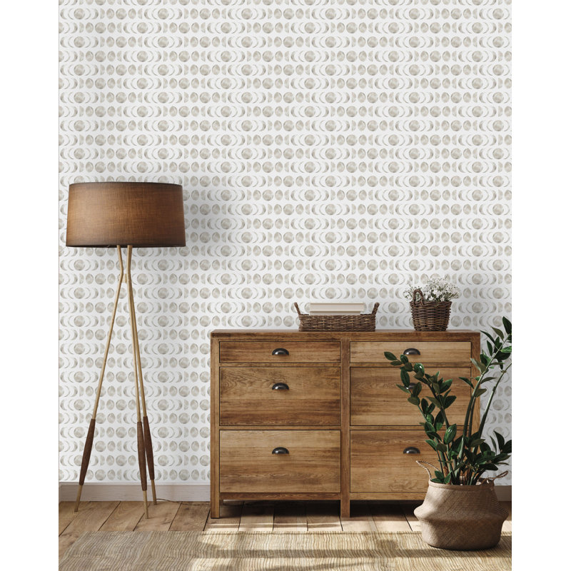 Panneau de papier peint Bella-Mae, L 18,75 po x l 25 po, Papier