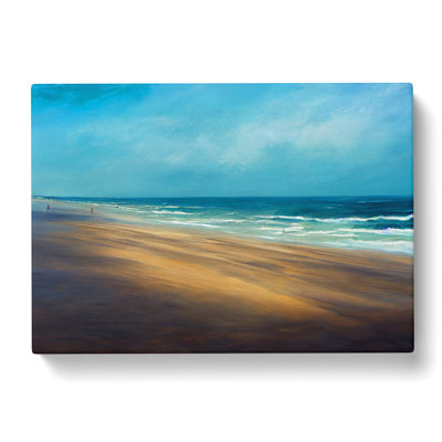 Gold Beach - Wrapped Canvas