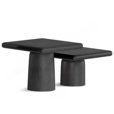 Ensemble de 2 tables basses Zachary