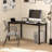 Corner Metal Base Computer Desk-1739543752