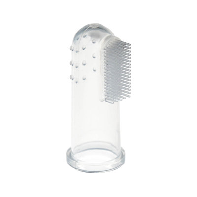 Ensemble de brosses à dents en silicone avec brosse à dents pour chien et chats