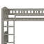 Lit mezzanine avec glissoire et échelle-876753337