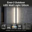 Satin 4.5cm H Outdoor Bulkhead Light