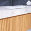 Meuble-lavabo flottant mural moderne 48 po