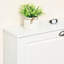 Armoire de rangement pour chaussures d'entrée 12 paires