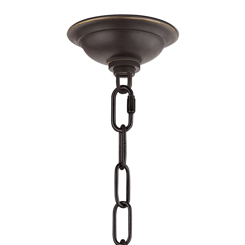 Maisie 1 - Light Single Pendant, Old Bronze, 72.5" H x 15" W