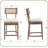 26" Sherpa White Counter Height Bar Stools Set Of 2-124915263