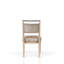 Chaise à dossier caramel / corde, rembourrée, base en bois massif, couleur brune, 19,3 po Profondeur, 24,6 de largeur, 35,26 de hauteur, 28,43 lb de revêtement, brun, 39,75 21,75 13,5 66,25 lb. Poids