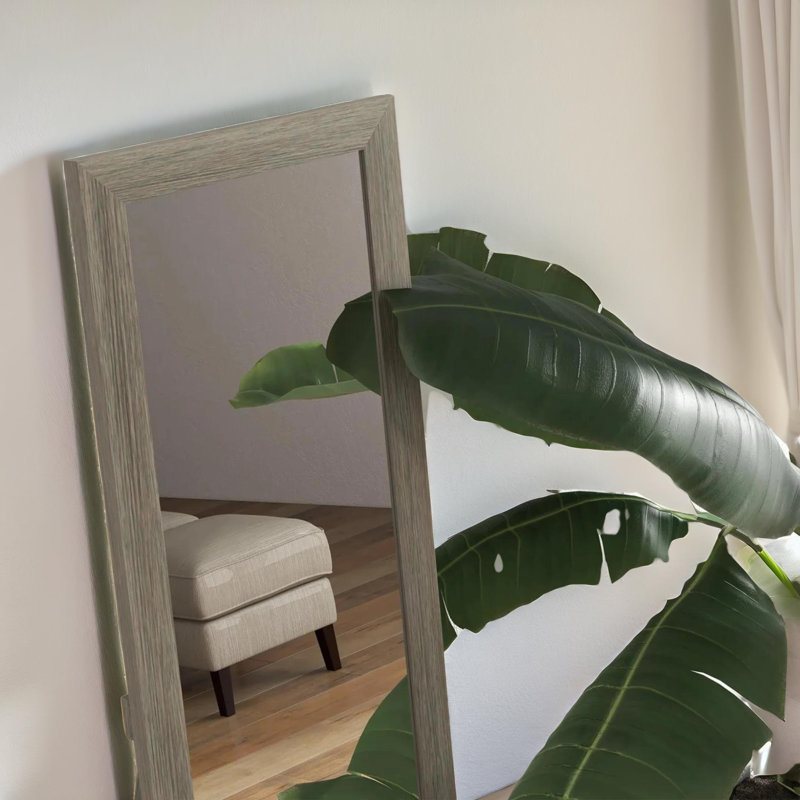 Clust Rectangle Mirror, Grey