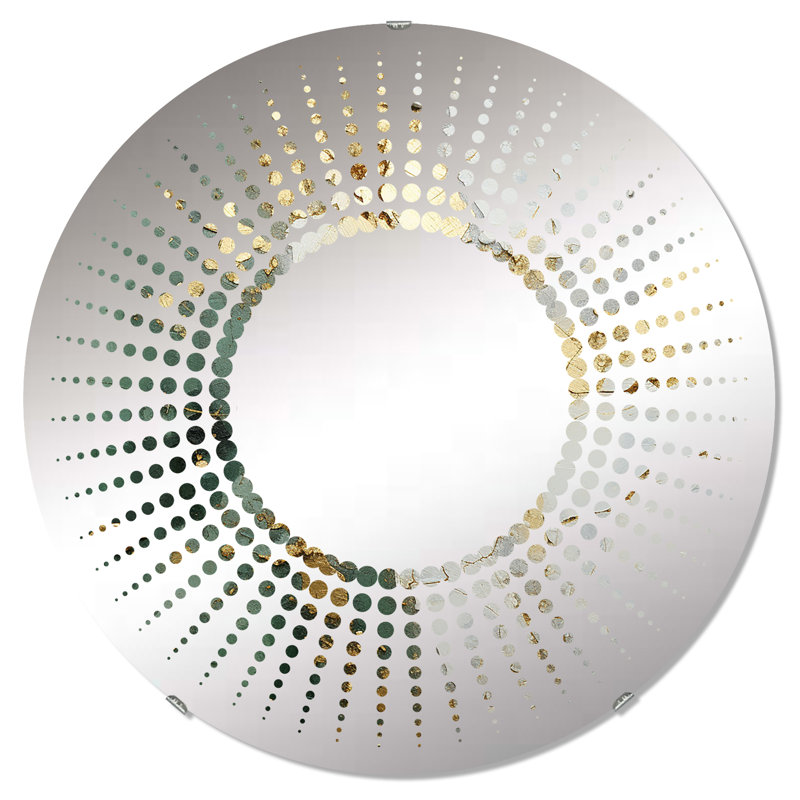 Alaria Circle Mirror, 23.6" x 23.6"