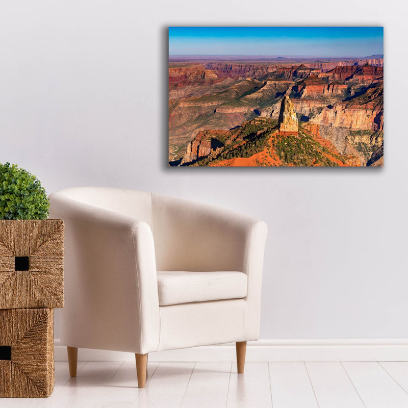 Toile épique Graffiti «Grand Canyon Point» par Epic Portfolio, 40 po x 26 po, H 26 po x l 40 po