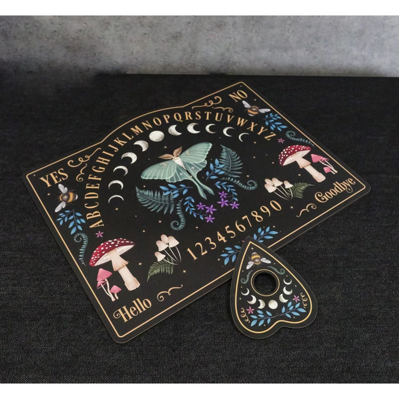 Ensemble de conversation avec planchette Luna Moth Spirit