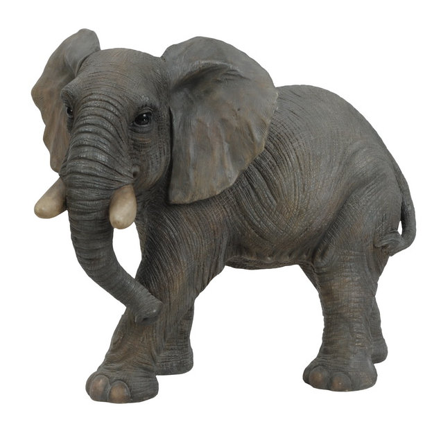 Figurine éléphant marchant