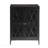Black Finish Console Cabinet
