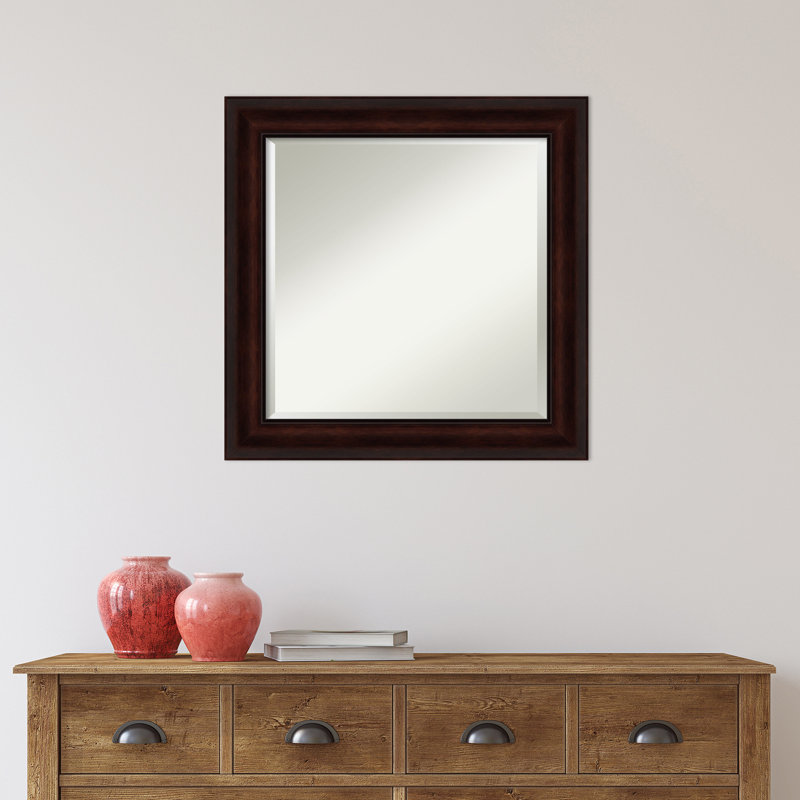 Miroir de salle de bain Gardnertown, 25,12 po x 25,12 po