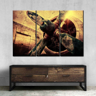 Reproduction d'art sur toile grunge