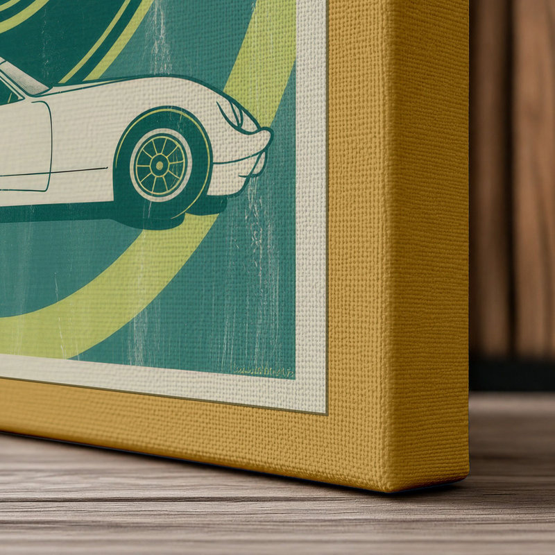 Print, Ochre Border, 30x20 - 76.2 x 50.8 cm