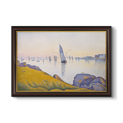 Evening Calm, Concarneau (Opus 220), 1891 - Paul Signac - Toile encadrée sur mesure