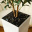 Adcock Faux Olive Tree with UV Protection, 2 Natural Tree Trunks, Large Decorative Potted Olive Tree-89410998-89410992