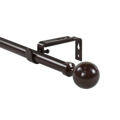 Verna Adjustable Single Curtain Rod