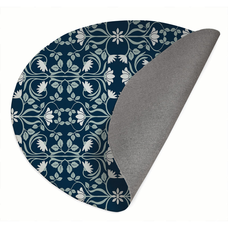 Savanah Outdoor Rug, Round 5'