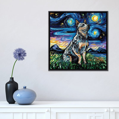 " Blue Heeler Night " by Aja Trier