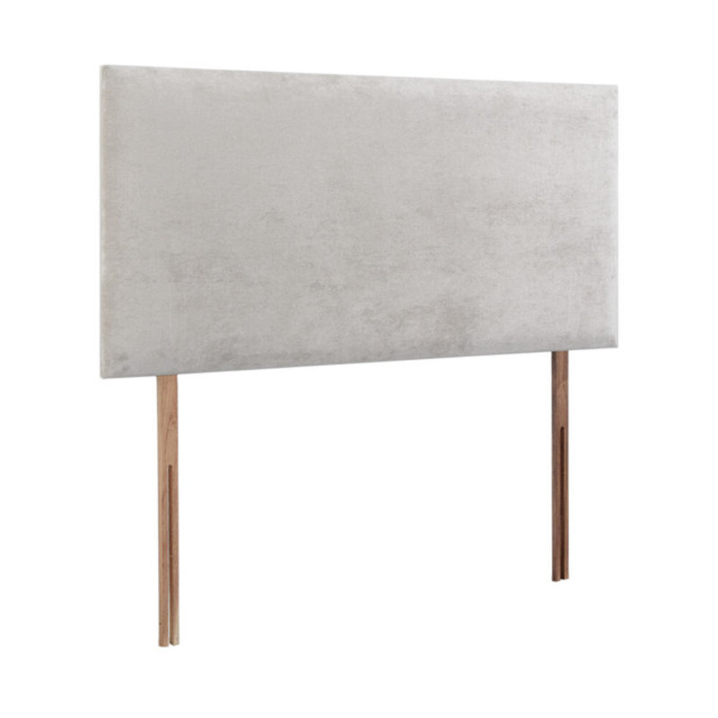 Bedford Upholstered Headboard, Single (3'), Kensington, Pearl