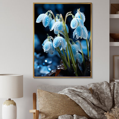 " Winter Snowdrop Flower Photography "