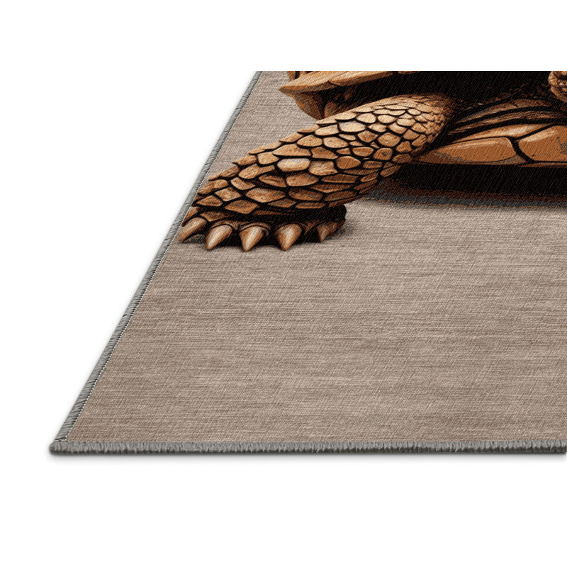  Tapis lavable africain, Rond 8 pi