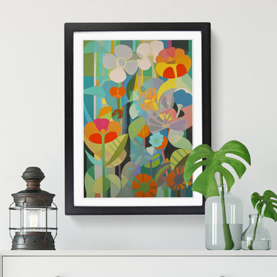 FRM-V0523-841X Flower Contemporary Vol.6 - Single Picture Frame Print