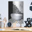  'Bathroom Patterns 1' by Silvia Vassileva Metal Wall Art, 12" x 16"-525457539