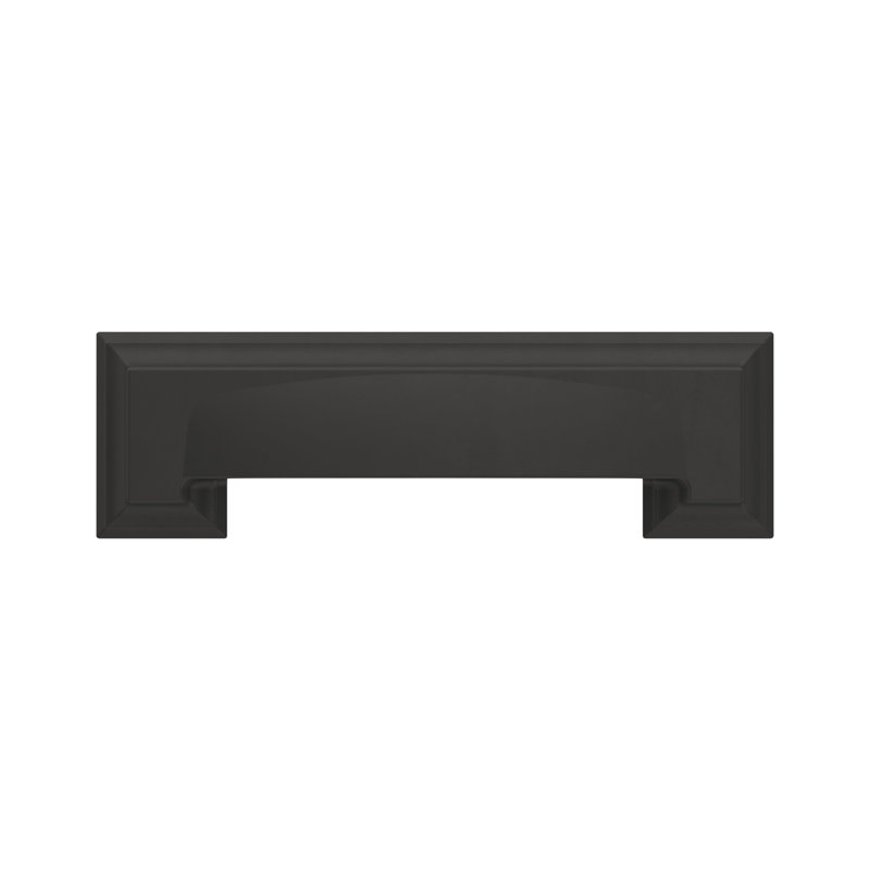 Appoint Cup/Bin Pull, Matte Black, 3"