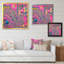 Multi et fluide acrylique rose - Peinture-606152727-606152724