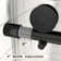 60 in. W X 74 in. H Soft Close Single Sliding Frameless Shower Door with 5/16 in. (8mm) Clear Tempered Glass