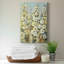 Cluster of Hollyhock I - peinture sur toile tendue-2089586665