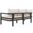 Multi-Person Outdoor Steel Sofa Set, Waterproof, Anti-Rust And Anti-Uv, Suitable For Gardens And Lawns