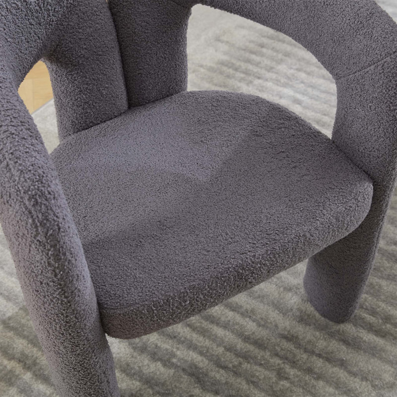Ensemble de chaises de salle à manger rembourrées en velours de conception contemporaine, idéal pour le salon et la cuisine, ensemble de 2