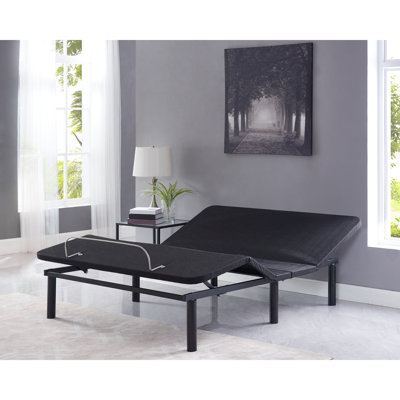 Giacinto Premium Electric Adjustable Bed Base with Wireless Remote Senior-Friendly Comfort with Head & Foot Elevation for Back Pain Relief