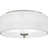 Blanche 3-Light Brushed Nickel Flush Mount Light