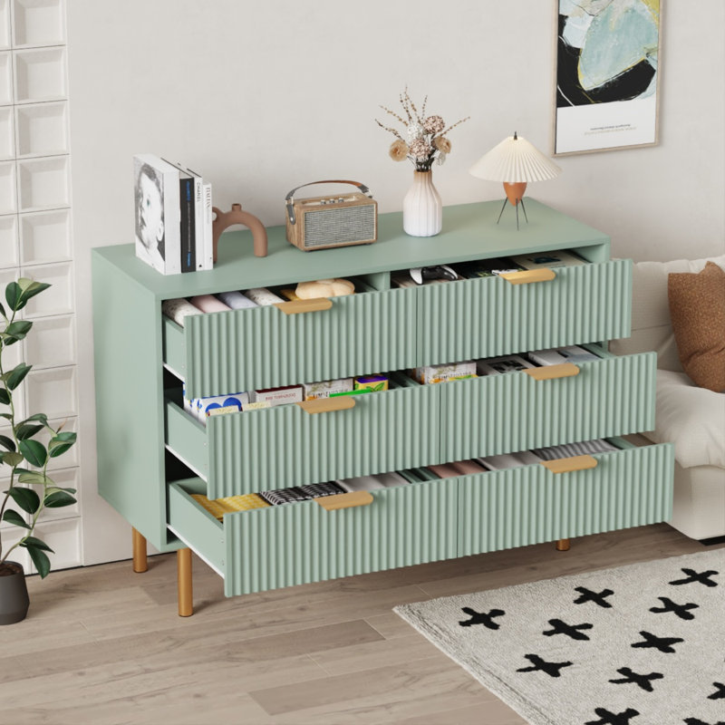110 cm W Chest of 6 Drawers