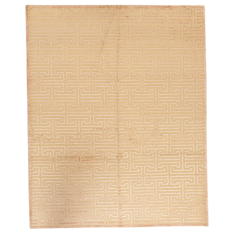 Tapis rectangulaire noué à la main, Rectangulaire 8 pi x 10 pi