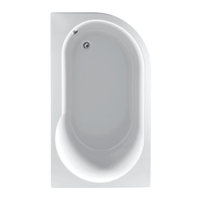 Davos 1550mm x 900mm Soaking Acrylic Bathtub