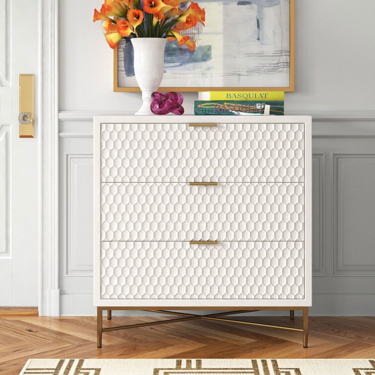 Anna 3 Drawer Accent Chest