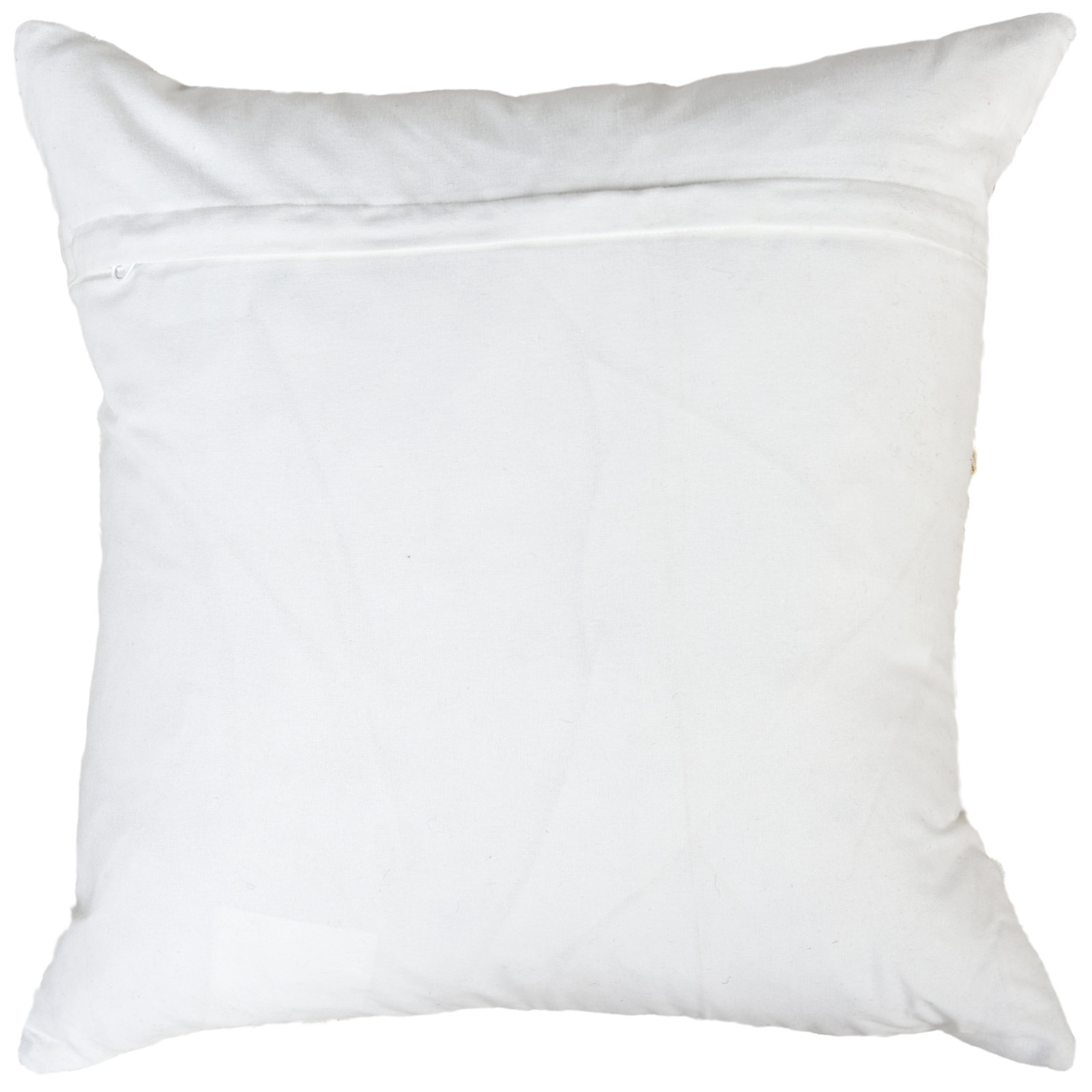100% Cotton Throw Pillow, Gold/Green, Down Alternative
