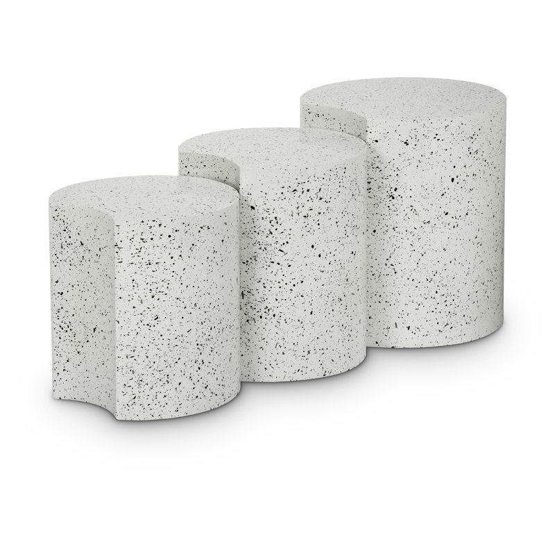 Table de bout Hylie, Blanc