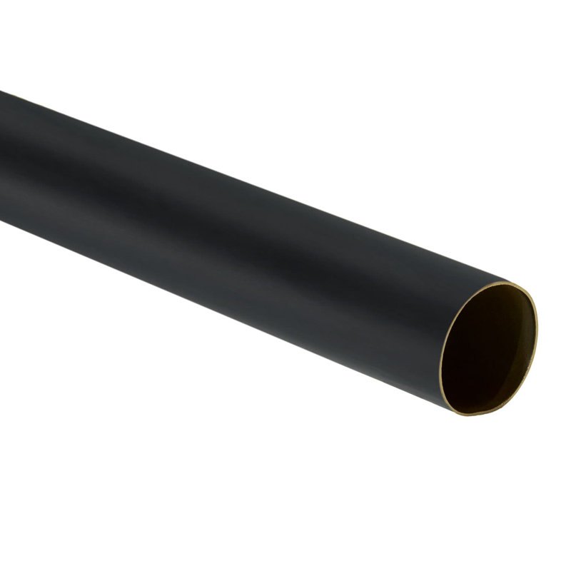 Outwater 4Ft Oil Rubbed Bronze Railing | 2" Diameter Solid Brass DIY Rail For Bars, Stairs & More