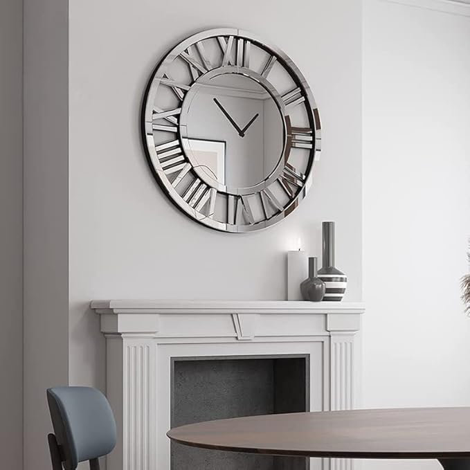 Glass Wall Clock