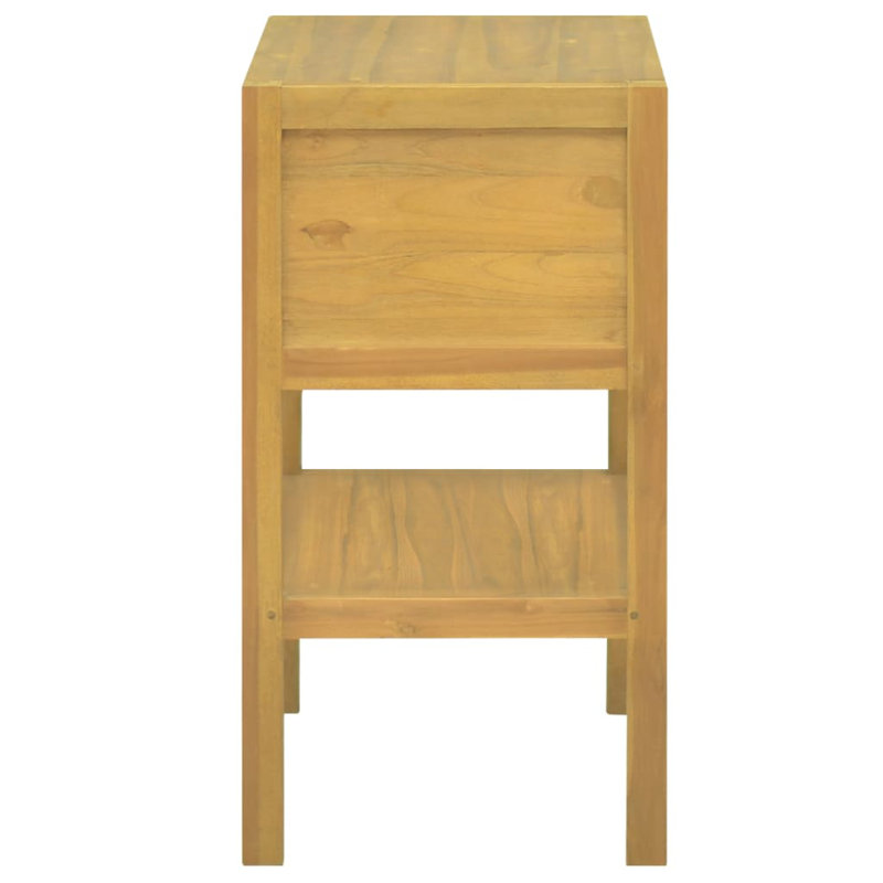 Jefney Solid Wood Bathroom Cabinet